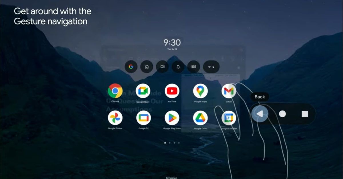 تكنولوجيا: التنقل بالإيماءات في Android XR: 3 أزرار جديدة لتحسين تجربة المستخدم