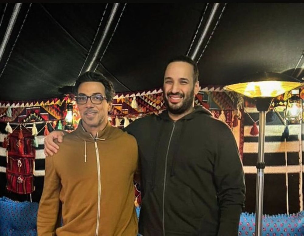 شاهد| لقاء ودي يجمع ولي العهد ونائب رئيس الإمارات في العلا
