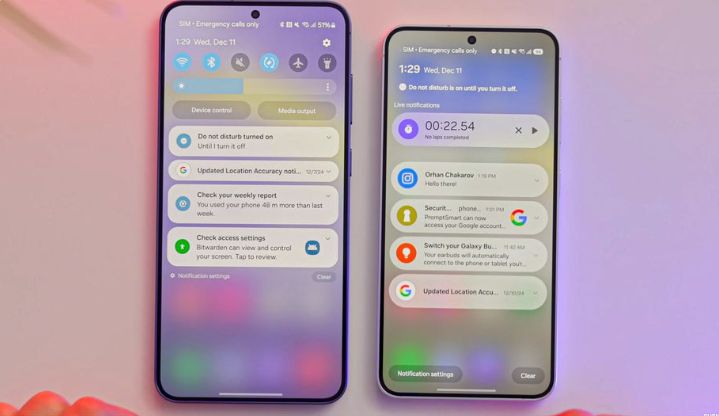 تكنولوجيا: الإصدار التجريبي من تحديث One UI 7 يكشف عن تصميم جديد للإشعارات