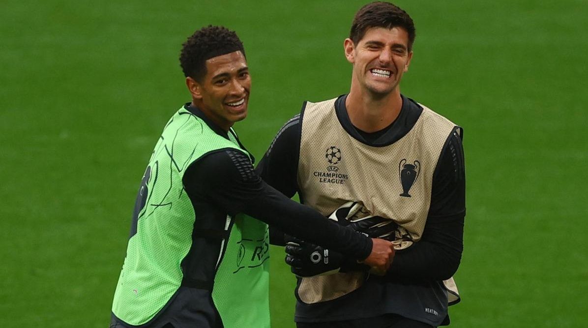 الامارات | كورتوا: بيلينغهام أكثر لاعبي العالم تطوراً.. والفضل إلى ريال مدريد