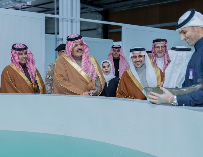 100 ألف طن سنويًا.. تدشين مركز التميز لإنتاج أسماك السلمون بحائل