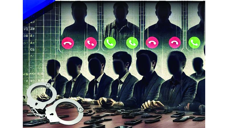 الامارات | سقوط عصابة «الاحتيال الهاتفي» في عجمان