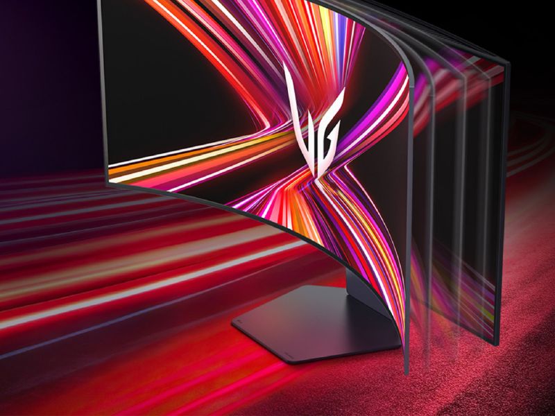 تكنولوجيا: شاشة LG UltraGear OLED 45GX990A تأتي لمعرض لاس فيجاس بتصميم قابل للإنحناء #CES2025