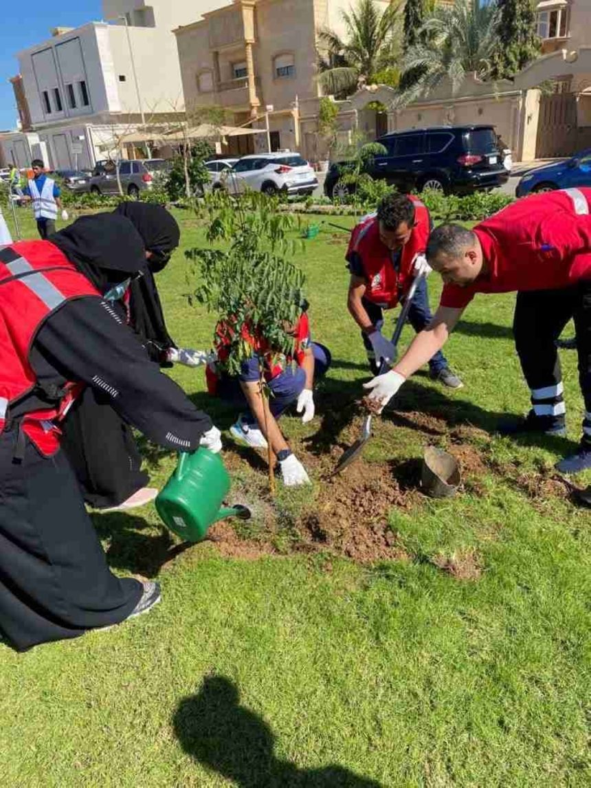 الهلال الأحمر: قدمنا أكثر من 300 ألف ساعة تطوعية في مكة المكرمة