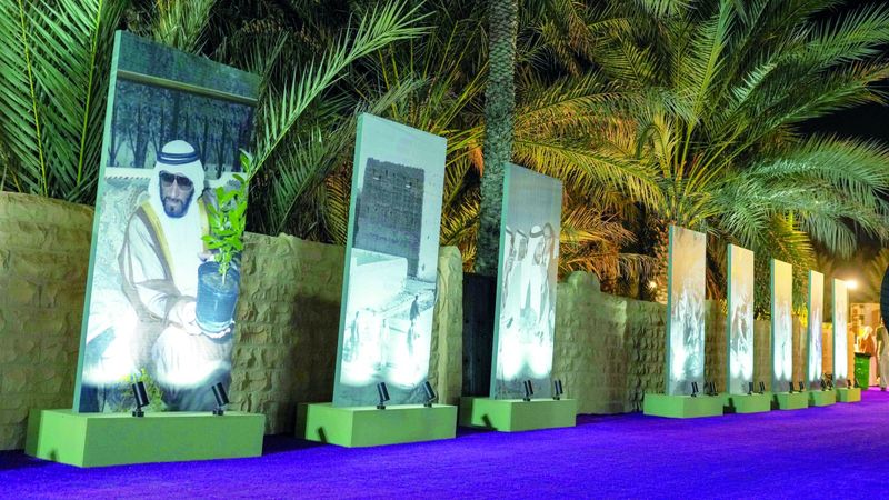 الامارات | معرض للصور في «العين للتمور» يسرد قصة زايد والنخيل