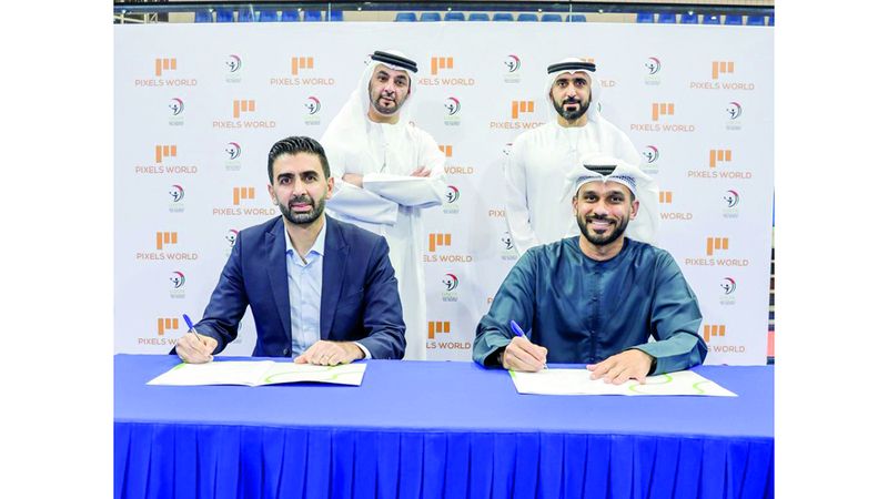 الامارات | «بيكسلس وورلد ميديا» ترعى منتخب البادل