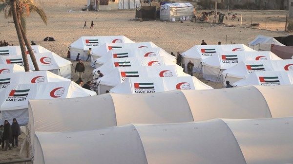 الإمارات تقدم مساعدات إغاثية لـ10 آلاف شخص في غزة