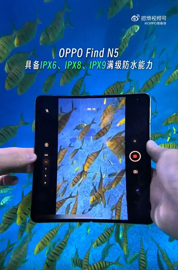 تكنولوجيا: ظهور جديد لهاتف Oppo Find N5 يأكد معايير IPX9 وشحن لاسلكي بقوة 50 وات