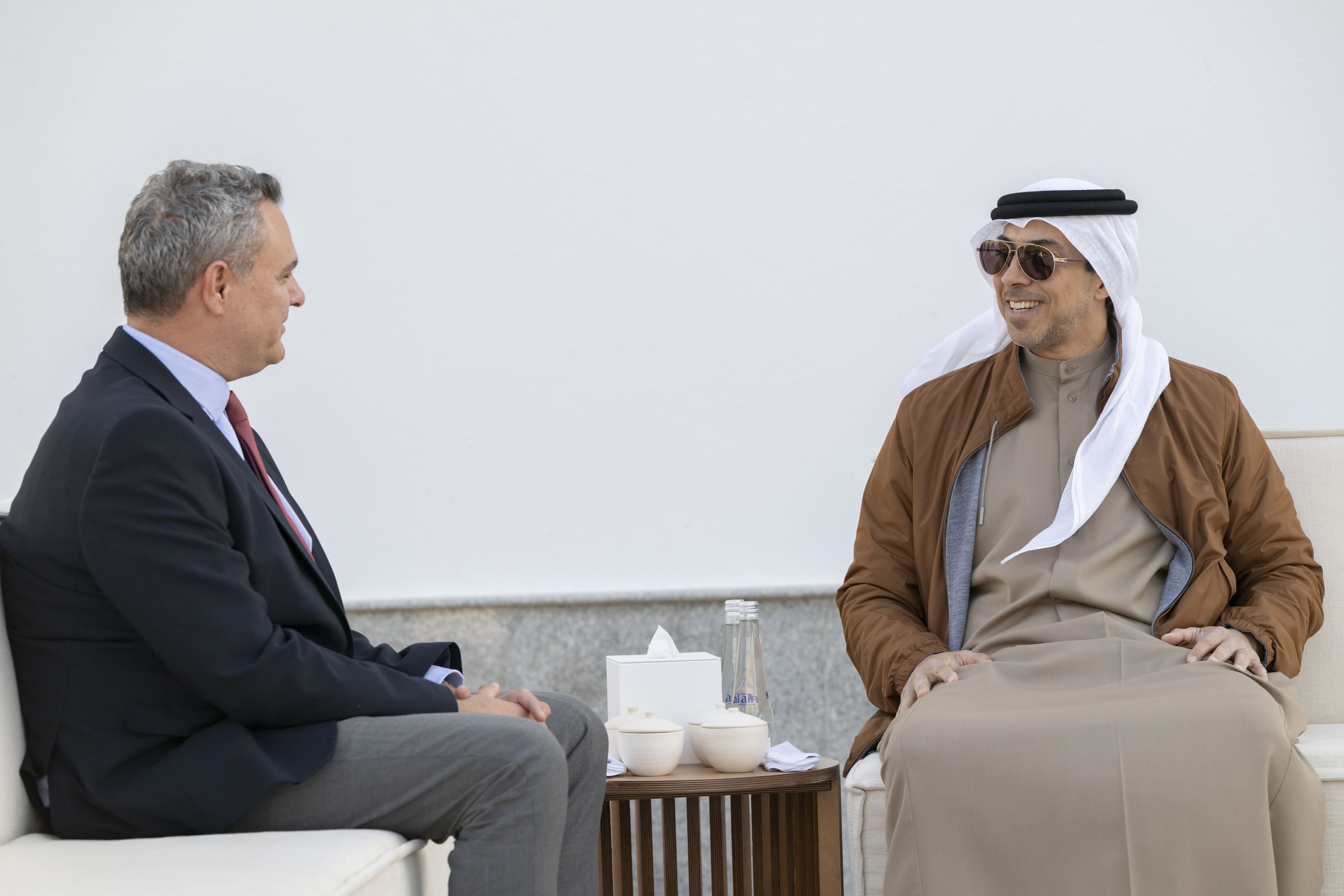 الامارات | منصور بن زايد والسفير التركي يبحثان العلاقات الثنائية