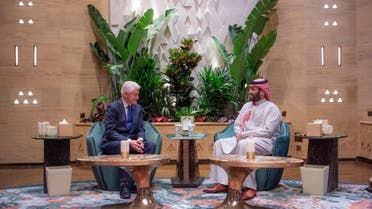 الخليج اليوم .. ولي العهد السعودي يستقبل الرئيس الأميركي الأسبق
