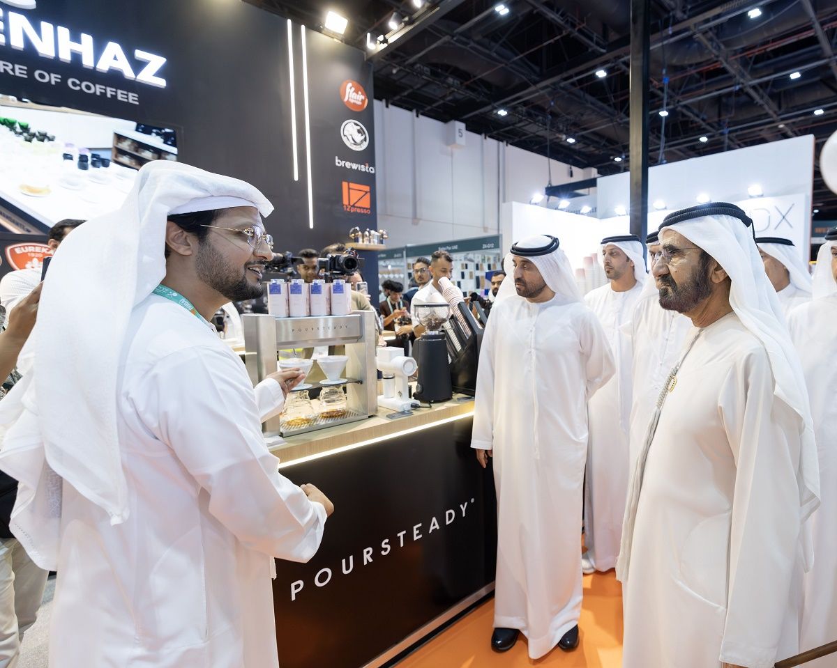 الامارات | محمد بن راشد يزور معرض عالم القهوة 2025 دبي في نسخته الـ4