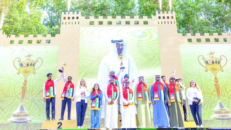الامارات | ماسة عدنان تظفر بكأس رئيس الدولة للقدرة في الوثبة