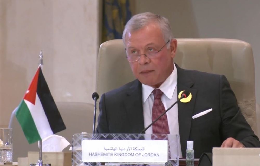 ملك الأردن عن الوضع في غزة: يجب وضع مصلحة الجميع في الاعتبار