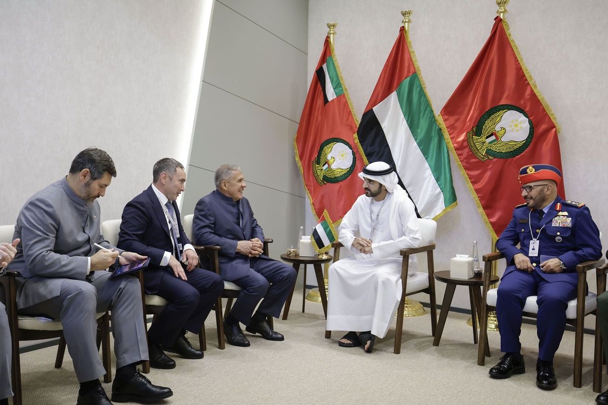الامارات | حمدان بن محمد يبحث ورئيس جمهورية تتارستان التعاون التنموي بين البلدين