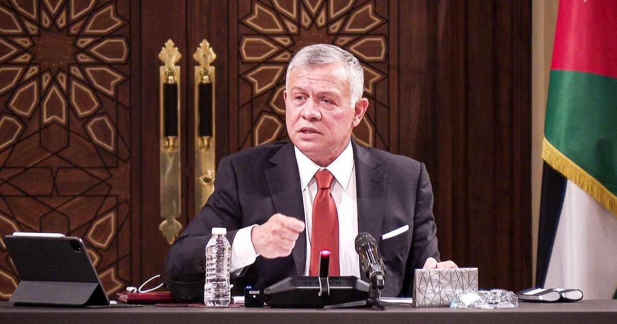 ملك الأردن : نرفض تهجير الفلسطينيين