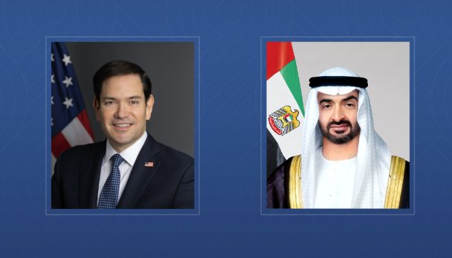 الامارات | رئيس الدولة يؤكد موقف الإمارات الرافض لتهجير الشعب الفلسطيني من أرضه