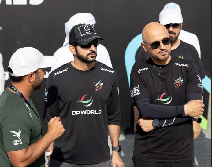 الامارات | حمدان بن محمد يشهد جانباً من فعاليات  اليوم الثاني لـ"ألعاب دبي 2025"