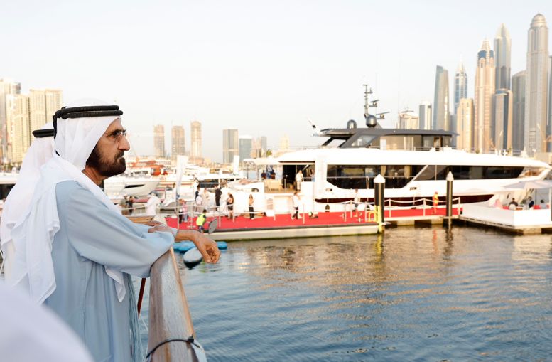 الامارات | محمد بن راشد يزور معرض دبي العالمي للقوارب 2025