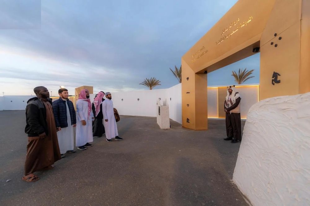"ذاكرة الأرض" بتبوك.. وافدون يشيدون بمسيرة المملكة الحافلة بالإنجازات