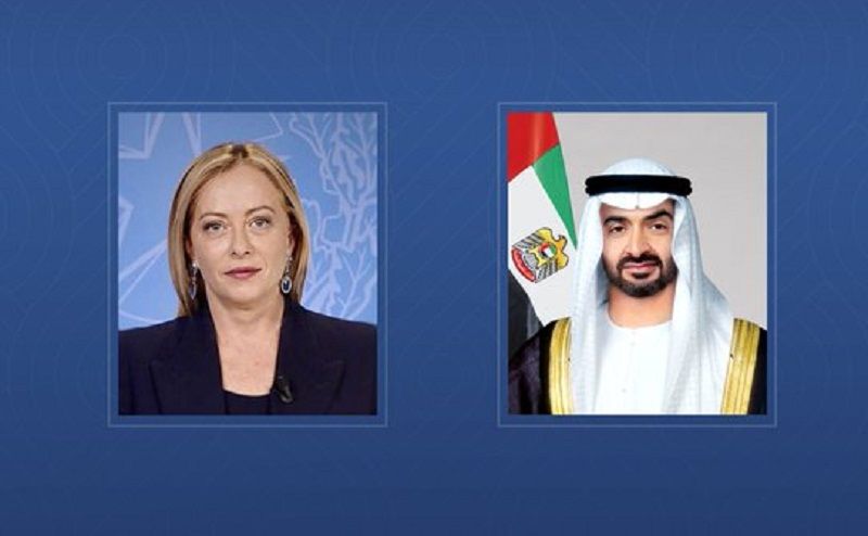 الامارات | رئيس الدولة ورئيسة وزراء إيطاليا يشهدان تبادل اتفاقيات ومذكرات تفاهم بين البلدين