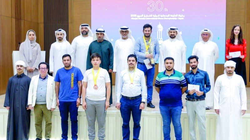 الامارات | المصري عدلي يتوج بلقب «دولية الشارقة للشطرنج» من دون خسارة