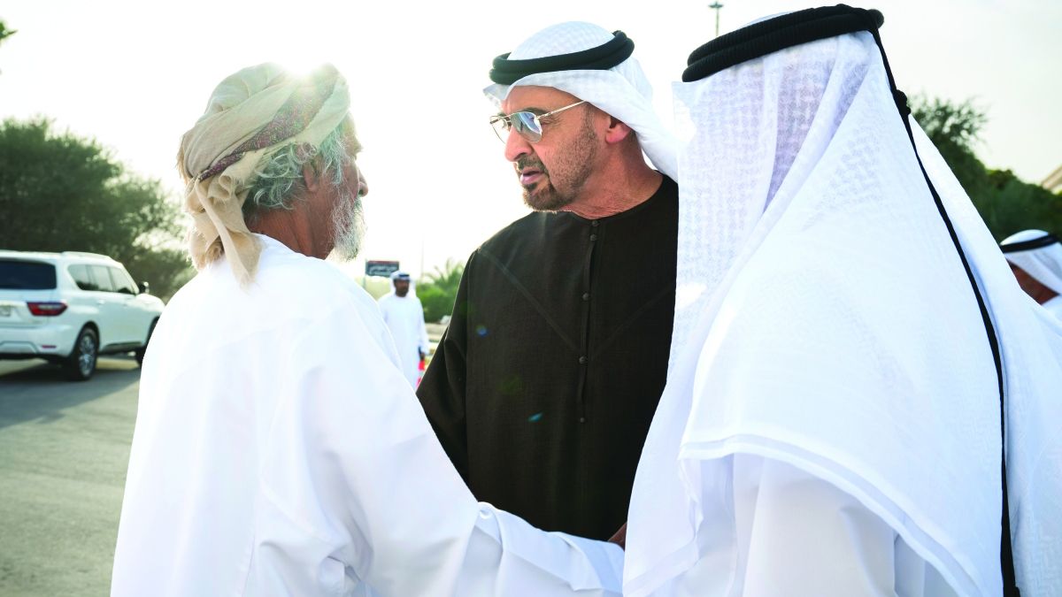 الامارات | رئيس الدولة يعزي في وفاة والدة ناصر النعيمي