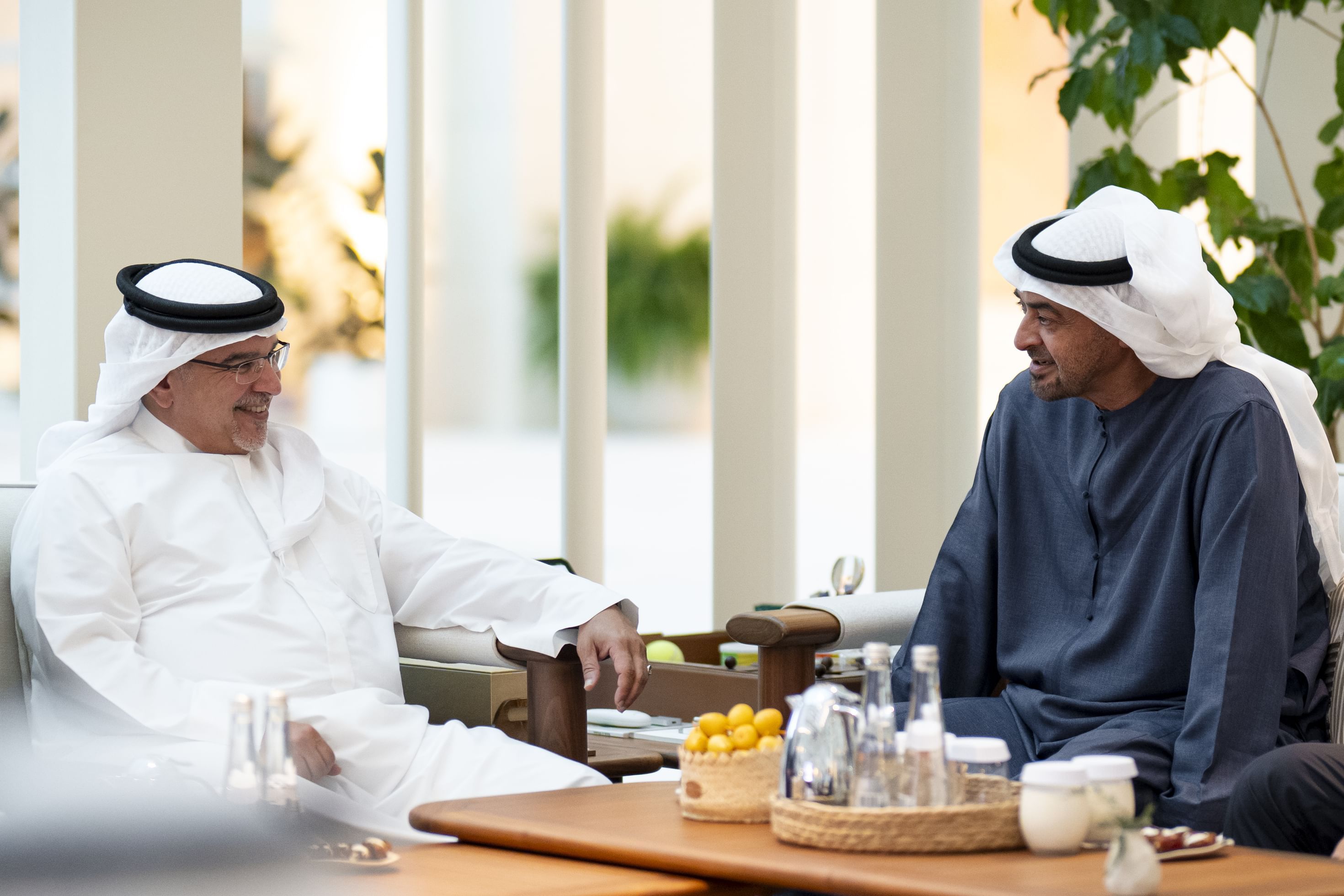 الامارات | رئيس الدولة يستقبل ولي عهد البحرين
