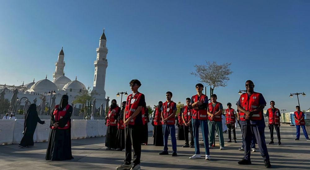 الهلال الأحمر يسعف مريض نوبة قلبية في مسجد قباء عبر "مسار الجلطات"