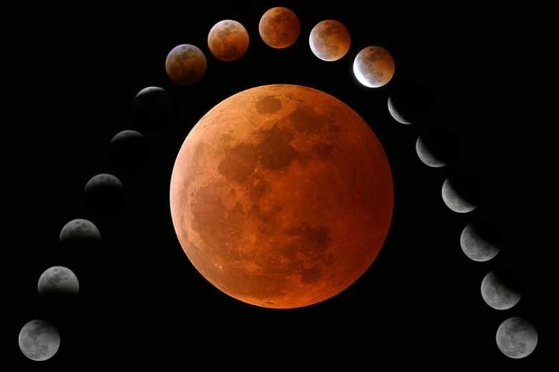الامارات | خسوف كلي للقمر يشاهد من أجزاء في الوطن العربي يوم 14 مارس الجاري