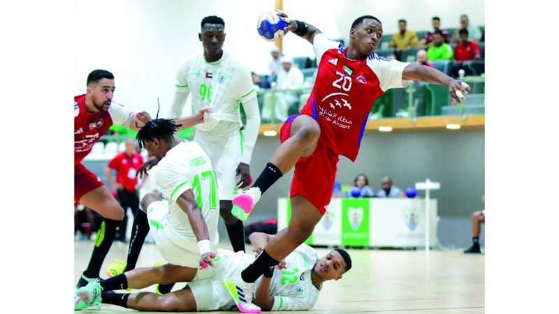 الامارات | الشارقة يفوز على دبا الحصن  ويتصدر دوري اليد