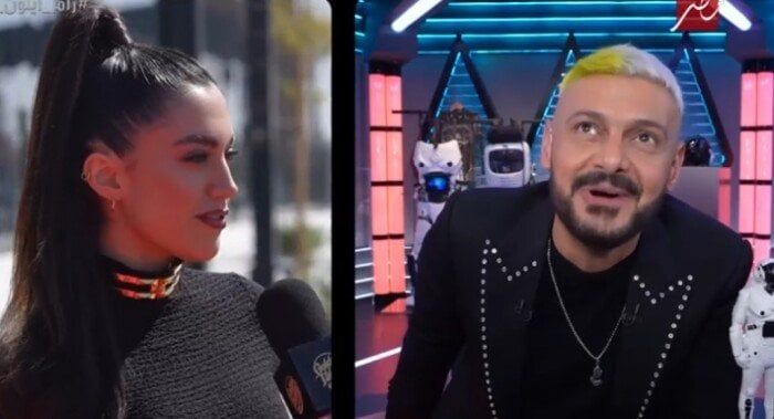 رامز جلال يسخر من إطلالة ستيفاني عطا الله الفريدة في «رامز إيلون مصر» مرتدية جلد خرتيت!