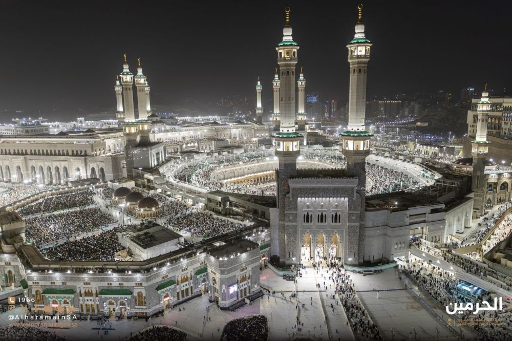 "شؤون الحرمين": 107 آلاف طائف في الساعة في صحن المطاف
