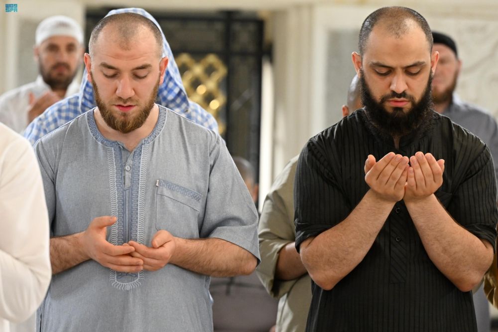 4.1 مليون يؤدون عباداتهم في المسجد الحرام ليلة 29 رمضان