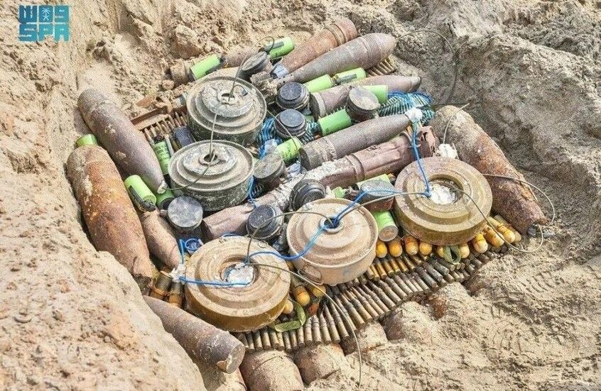 الخليج اليوم .. مشروع "مسام" ينتزع 607 ألغام في اليمن خلال أسبوع