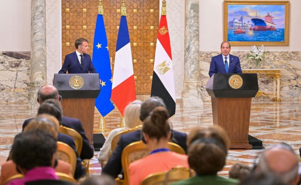 مصر وفرنسا ترفضان أية دعوات لتهجير الفلسطينيين من أرضهم