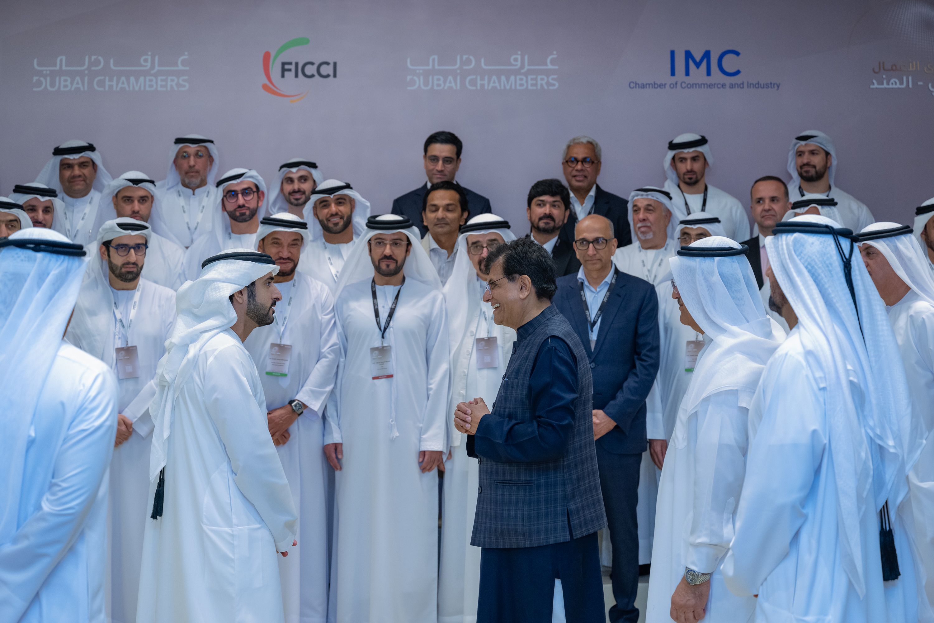 الامارات | حمدان بن محمد يشهد في مومباي الإعلان عن افتتاح مكتب غرفة دبي العالمية في مدينة بنغالور