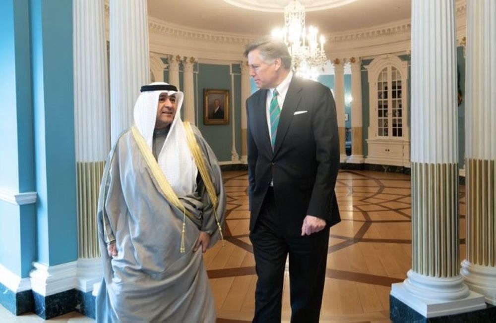 "البديوي" يبحث تعزيز الأمن الإقليمي مع نائب وزير الخارجية الأمريكي