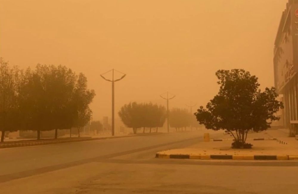 حتى 8 مساءً.. أتربة مثارة  ورياح نشطة على منطقتي نجران وتبوك