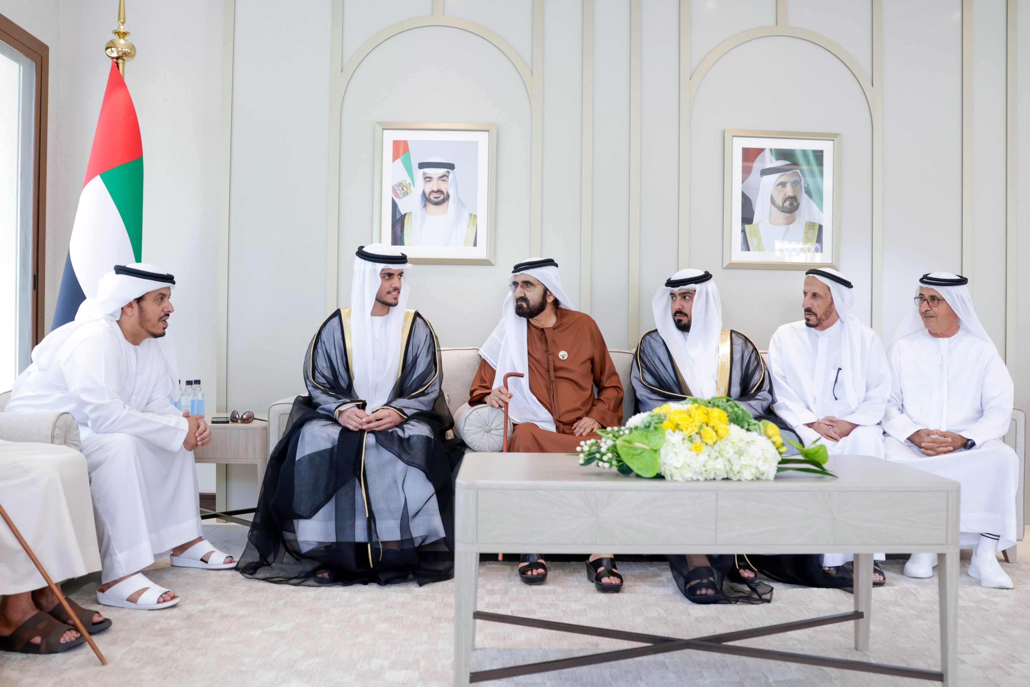 الامارات | محمد بن راشد يحضر أفراح الكتبي والمزروعي