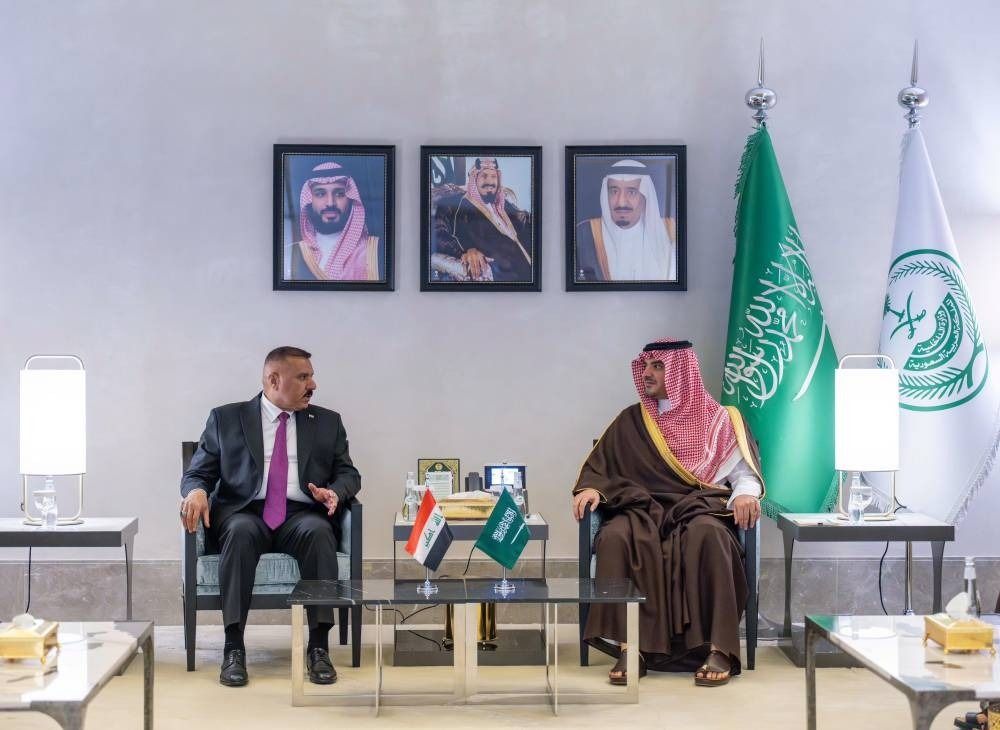 وزير الداخلية يبحث مع نظيره العراقي التعاون الأمني بين البلدين.. فيديو