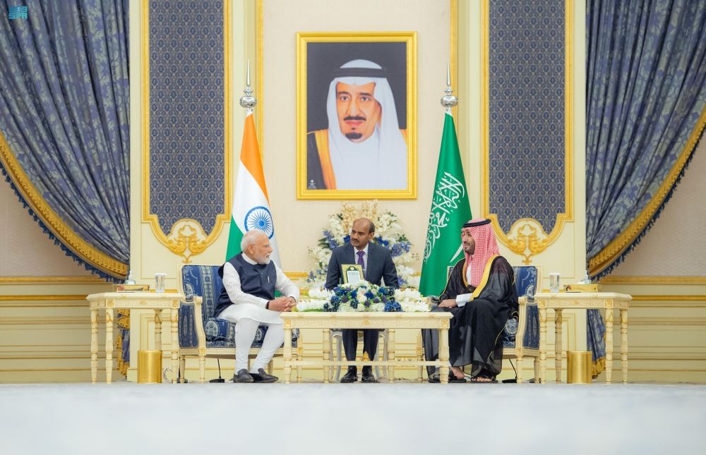 ولي العهد ورئيس الوزراء الهندي يرأسان مجلس الشراكة الاستراتيجية