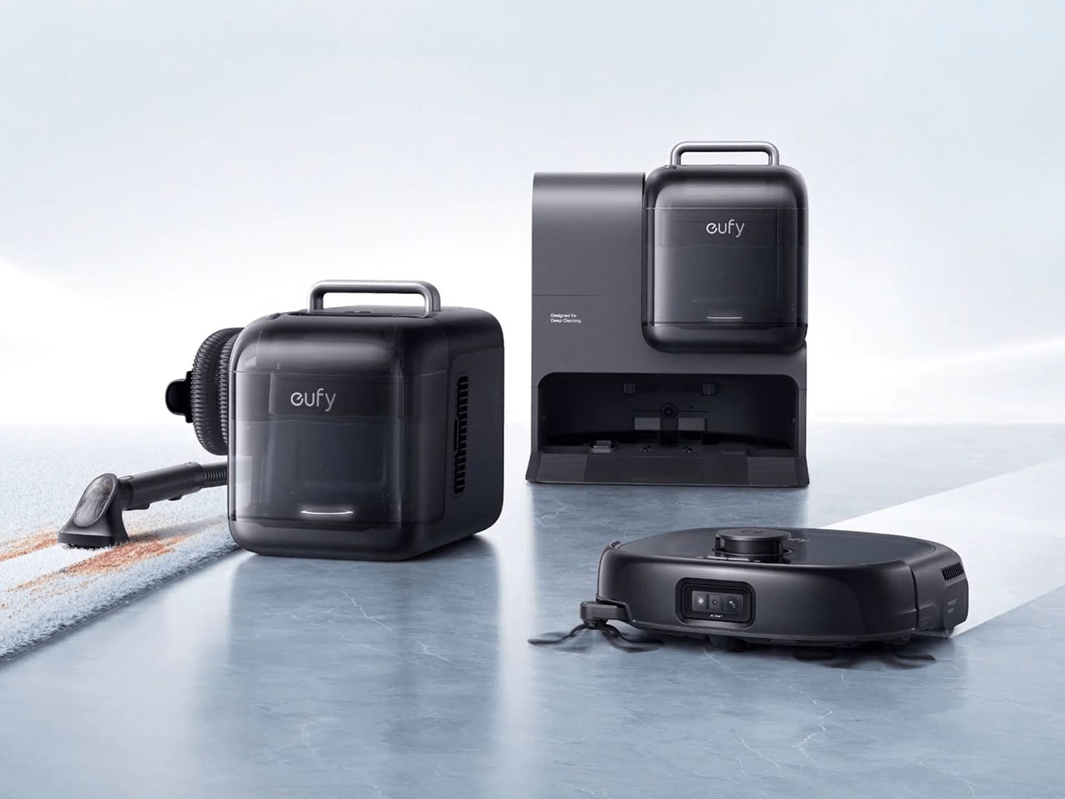 تكنولوجيا: Anker تطلق مكنستي eufy Omni E25 وE28 بمزايا تنظيف ذاتي وممسحة HydroJet System