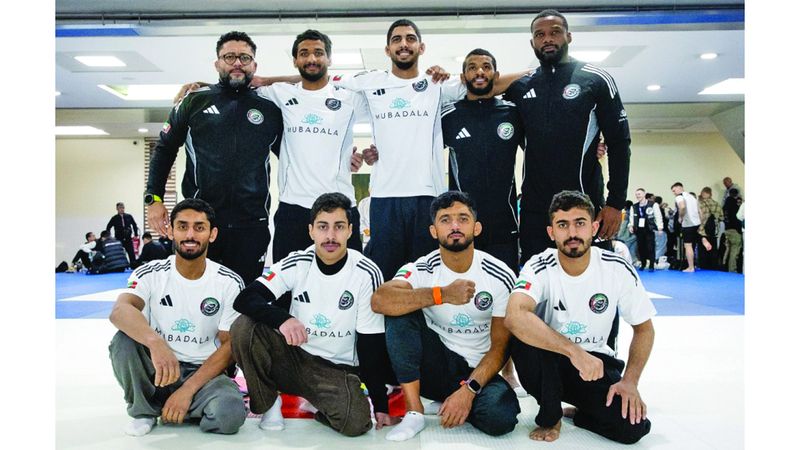 الامارات | منتخب الجوجيتسو يجتاز إجراءات وزن «الجائزة الكبرى» في باريس