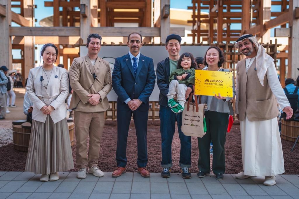 الامارات | جناح الإمارات في "إكسبو 2025 أوساكا" يستقطب جمهوراً عالمياً ويستقبل الزائر رقم " 250 ألف"