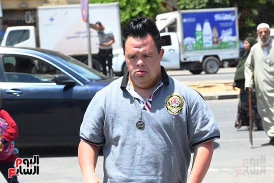 مشاهد من تشييع جنازة أمح الدولي مشجع الأهلي الراحل