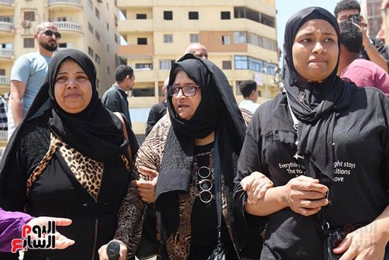 مشاهد من تشييع جنازة أمح الدولي مشجع الأهلي الراحل