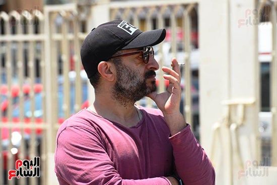 مشاهد من تشييع جنازة أمح الدولي مشجع الأهلي الراحل