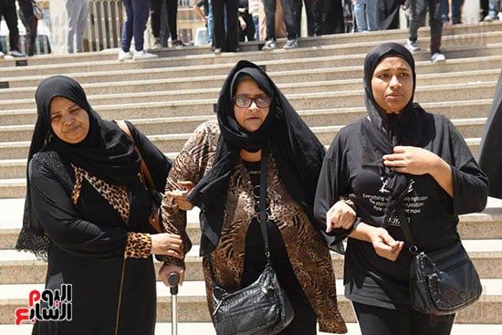مشاهد من تشييع جنازة أمح الدولي مشجع الأهلي الراحل