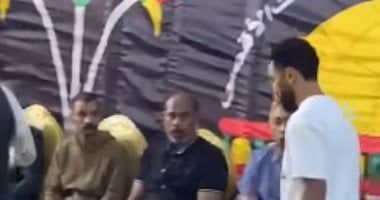 الشحات وأفشة وصبحى خليل وأبو الليف أبرز الحاضرين فى عزاء أمح الدولى