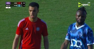 بيراميدز يتقدم على حرس الحدود 1-0 فى الشوط الأول